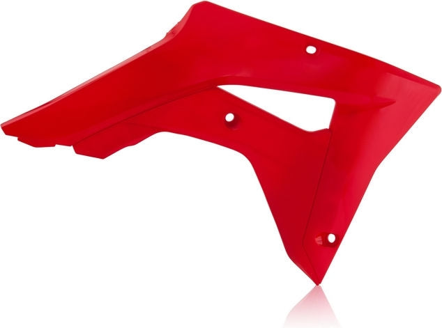 RADIATOR SCOOPS, RED
