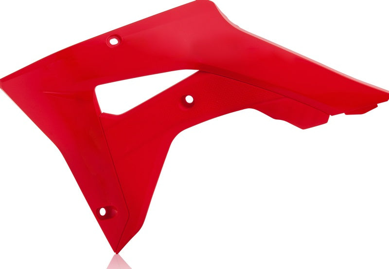 RADIATOR SCOOPS, RED