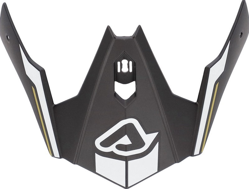 VISOR JET ARIA, WHITE/BLACK/GOLD
