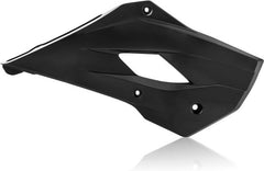 RADIATOR SCOOPS, BLACK