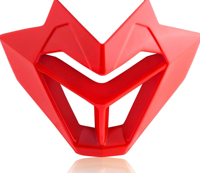 FRONT AIR INTAKE PROFILE 4.0, RED