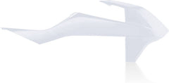 RADIATOR SCOOPS, WHITE 2