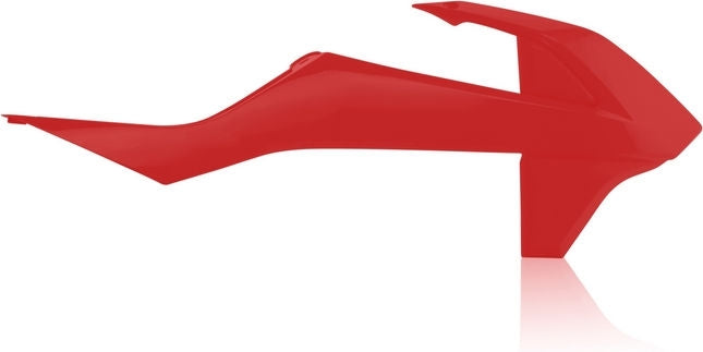 RADIATOR SCOOPS, RED