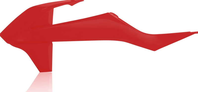 RADIATOR SCOOPS, RED