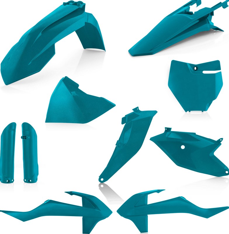 FULL PLASTIC KIT, FLUO GREEN