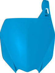 FRONT NUMBER PLATE, LIGHT BLUE 2