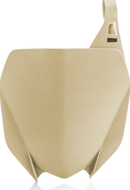 FRONT NUMBER PLATE, SAND