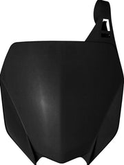 FRONT NUMBER PLATE, BLACK 3