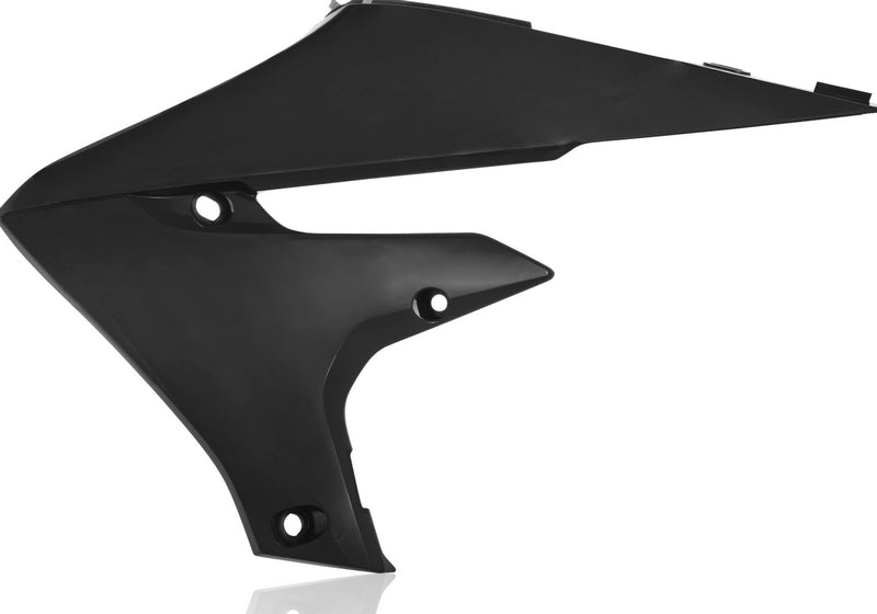 RADIATOR SCOOPS, BLACK