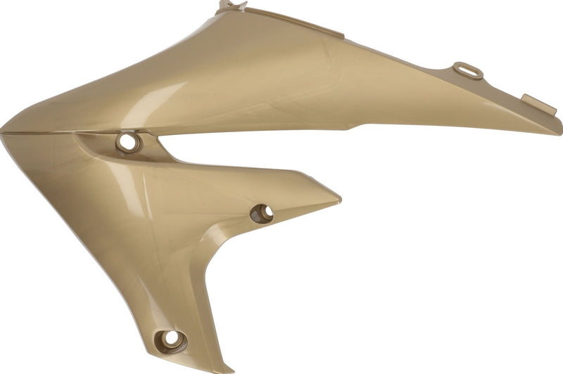 RADIATOR SCOOPS, GOLD/GOLD