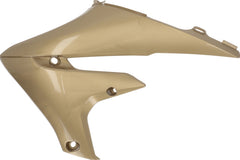 RADIATOR SCOOPS, GOLD/GOLD