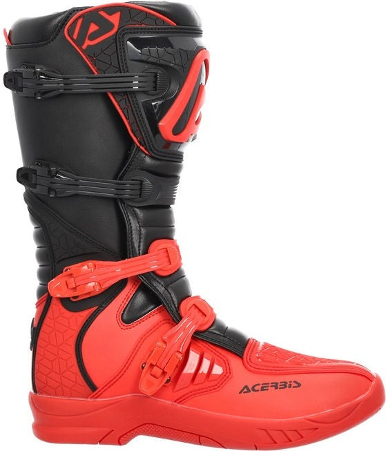 X-TEAM BOOTS, RED/BLACK