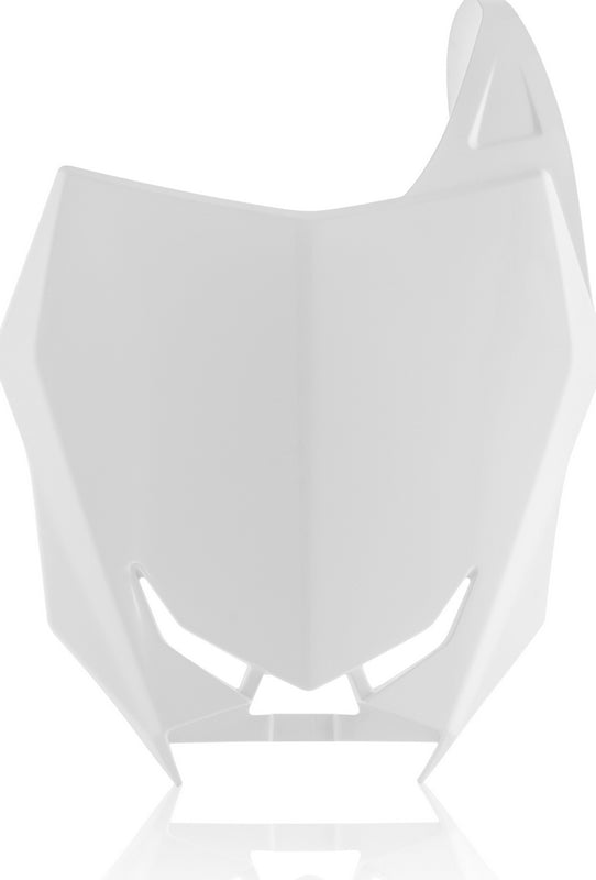 FRONT NUMBER PLATE, WHITE