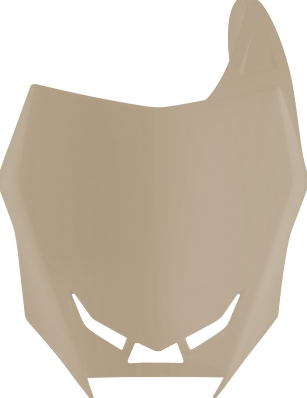 FRONT NUMBER PLATE, SAND