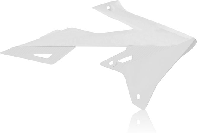 RADIATOR SCOOPS, WHITE