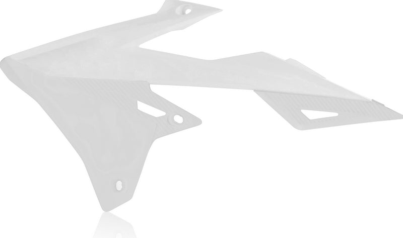 RADIATOR SCOOPS, WHITE