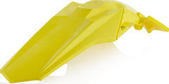 REAR FENDER, YELLOW