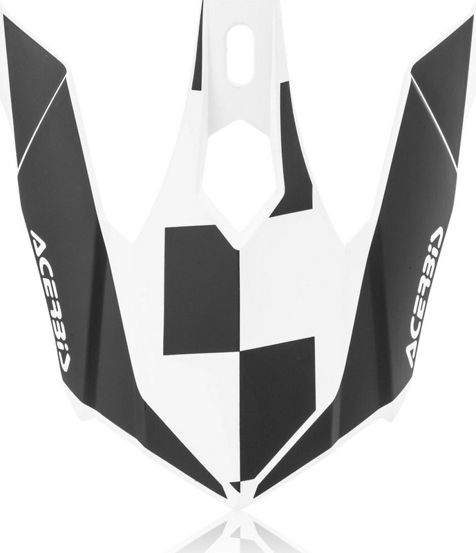 STEEL JUNIOR / ECLIPSE VISOR, WHITE/BLACK