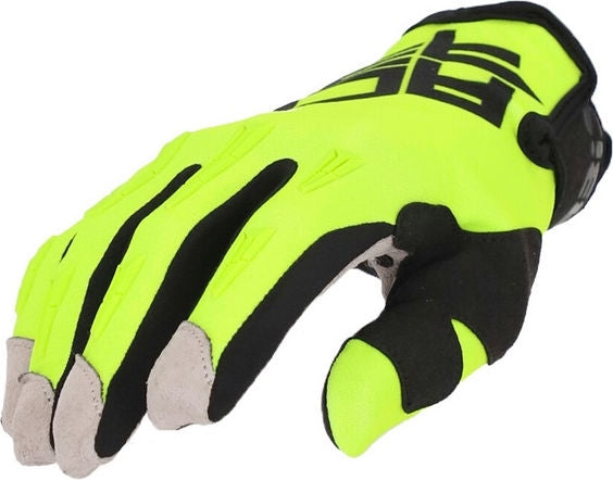 MX X-H GLOVES, FLUO GREEN/BLACK