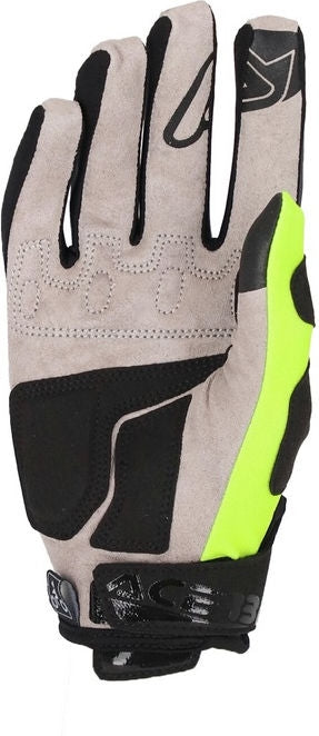 MX X-H GLOVES, FLUO GREEN/BLACK
