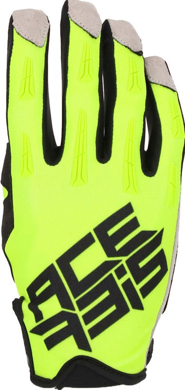MX X-H GLOVES, FLUO GREEN/BLACK