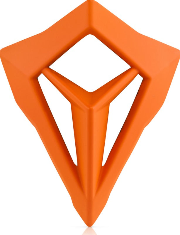 FRONT AIR INTAKE STEEL CARBON / X PRO VTR, ORANGE