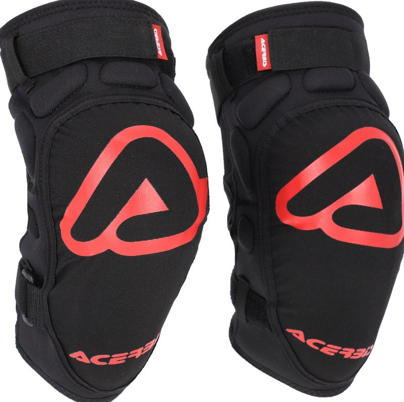SOFT KNEE GUARD KID, RED
