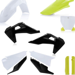 FULL PLASTIC KIT, WHITE/BLACK