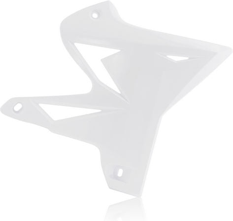 RADIATOR SCOOPS, WHITE