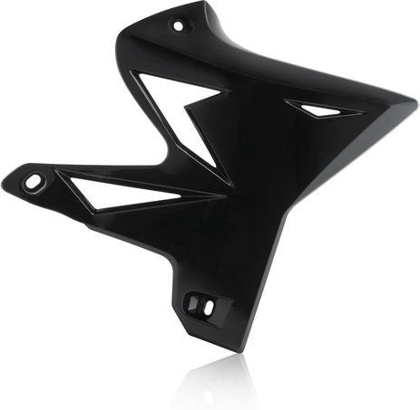 RADIATOR SCOOPS, BLACK