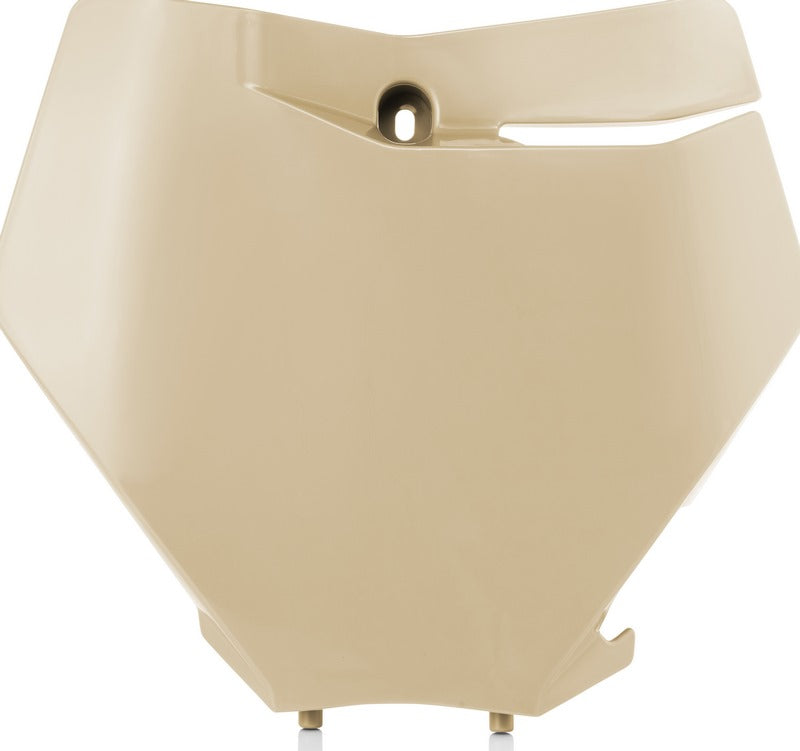 FRONT NUMBER PLATE, SAND