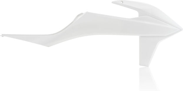 RADIATOR SCOOPS, WHITE