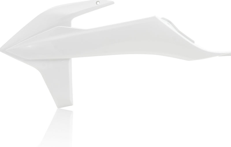 RADIATOR SCOOPS, WHITE