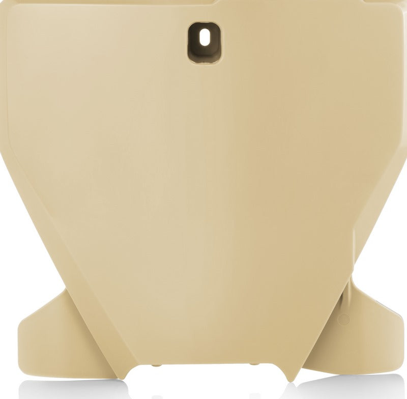 FRONT NUMBER PLATE, SAND