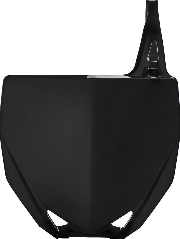 FRONT NUMBER PLATE, BLACK