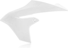 RADIATOR SCOOPS, WHITE