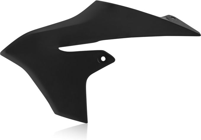 RADIATOR SCOOPS, BLACK
