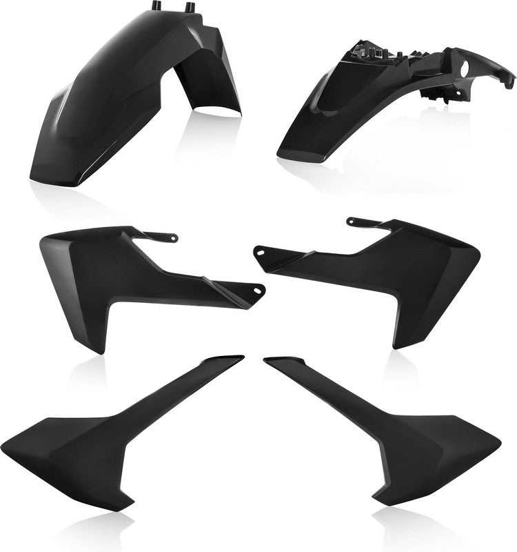 Acerbis Plastic Kit Husqvarna Black | 0023539.090