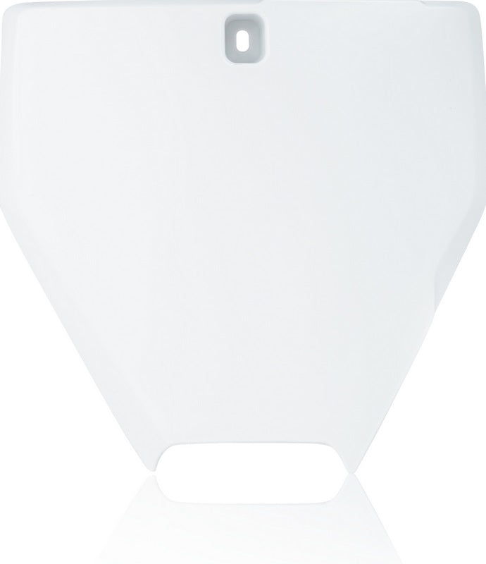 FRONT NUMBER PLATE, WHITE