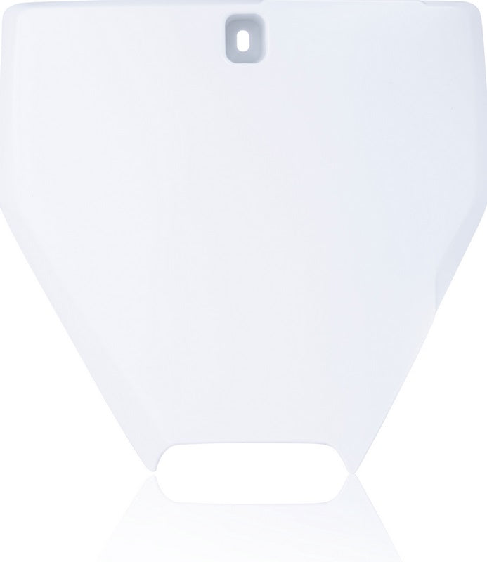 FRONT NUMBER PLATE, WHITE 2