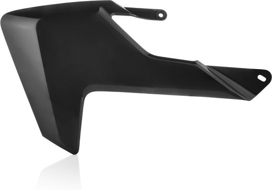 RADIATOR SCOOPS, BLACK