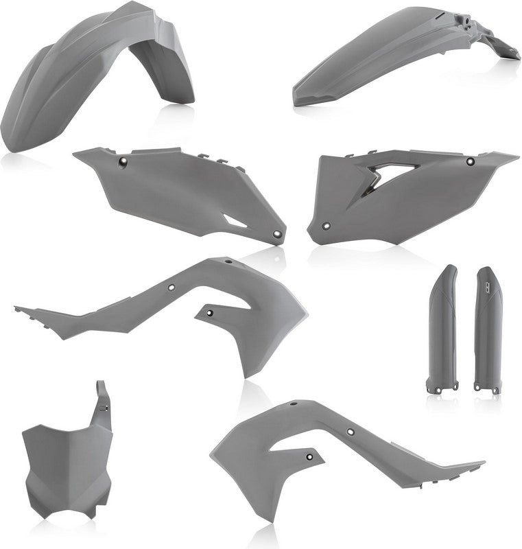 Acerbis Full Plastic Kit Kawasaki Grey | 0023649.070