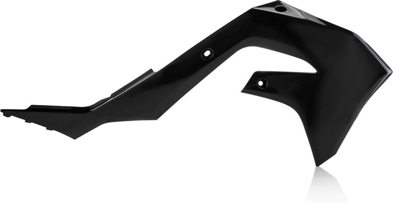 RADIATOR SCOOPS, BLACK
