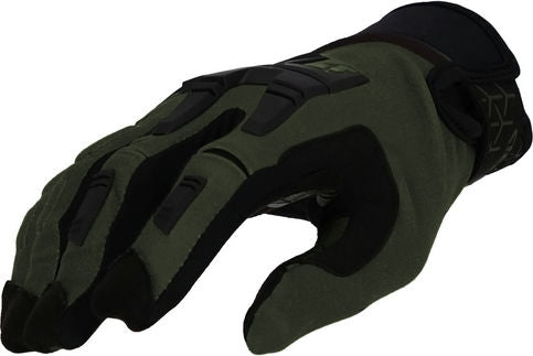 CE X-ENDURO GLOVES, MILITARY GREEN