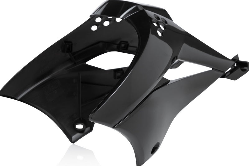 RADIATOR SCOOPS, BLACK