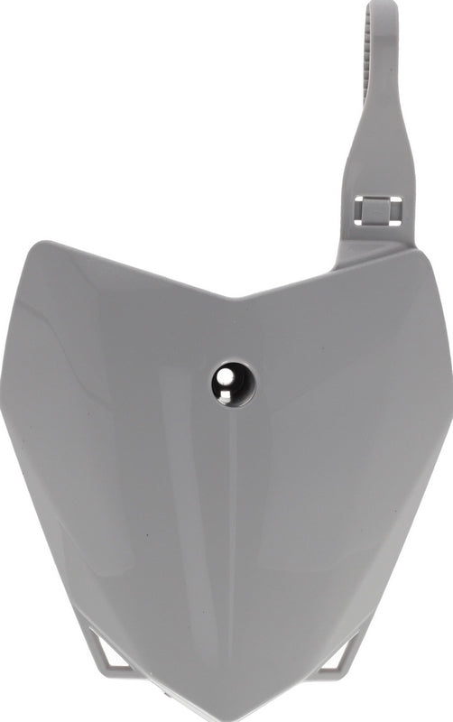 FRONT NUMBER PLATE, GREY