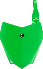 FRONT NUMBER PLATE, GREEN