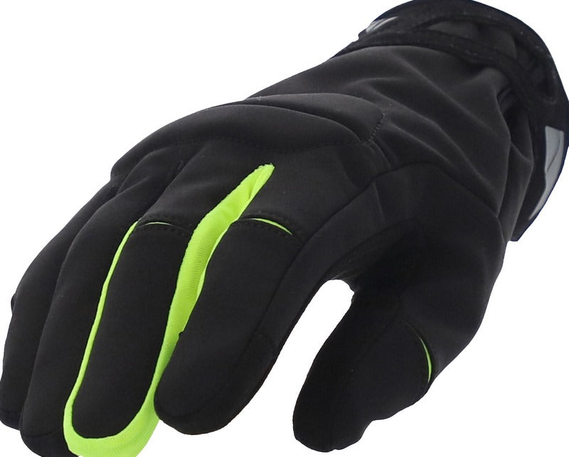 GLOVES CE URBAN WP 2, BLACK/YELLOW