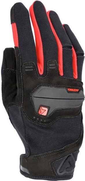 CE X-STREET GLOVES, BLACK/RED