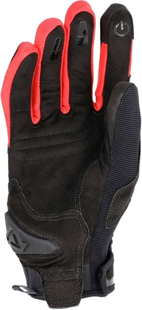CE X-STREET GLOVES, BLACK/RED
